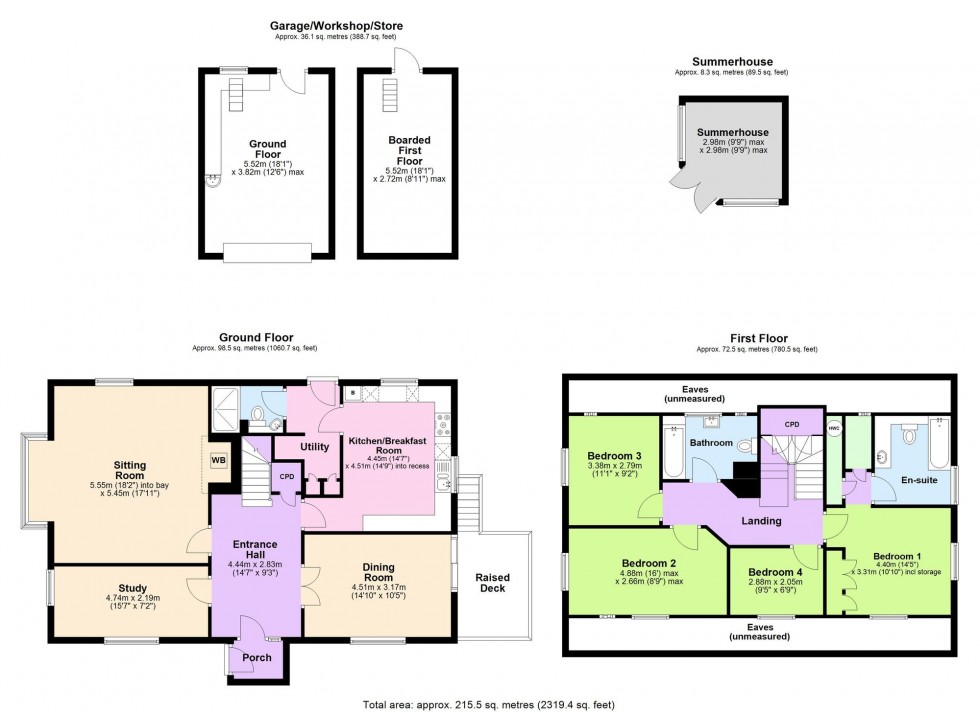 Floorplan for Rolvenden Hill, Rolvenden, TN17