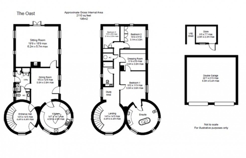 Floorplan for Budd's Lane, Wittersham, TN30