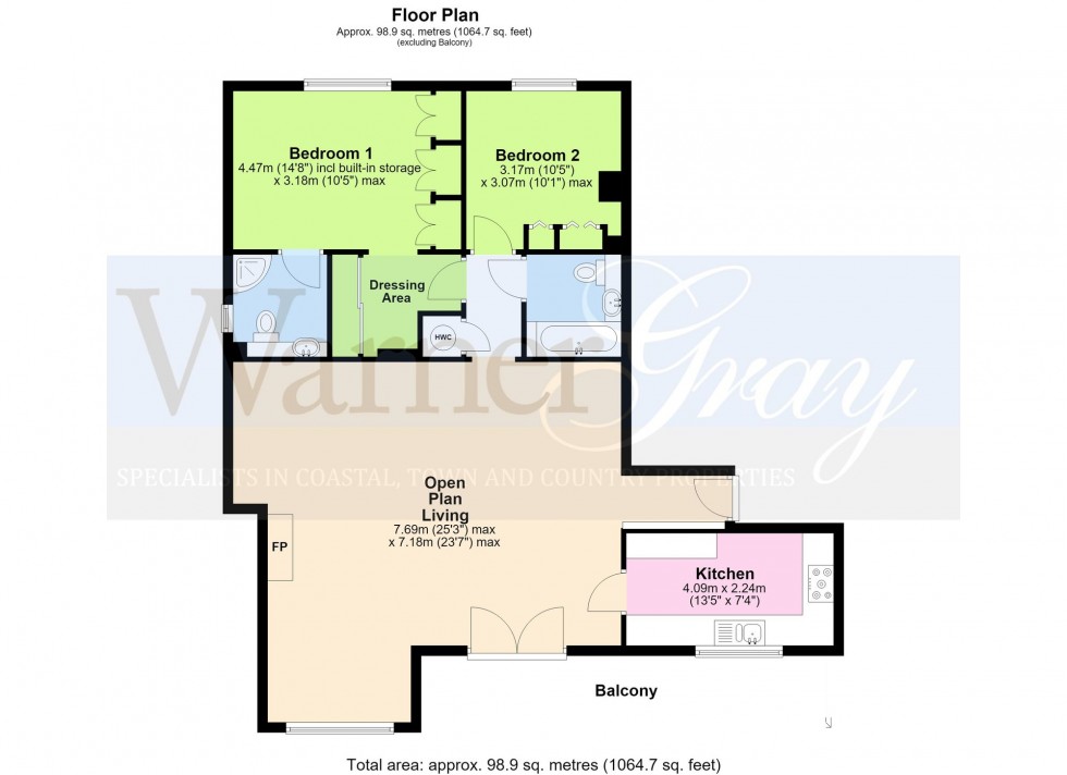 Floorplan for Elmfield, Elmfield Place Elmfield, TN30
