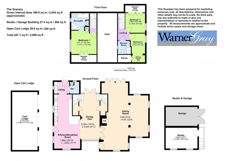 Floorplan for Boarden Lane, Staplehurst, TN12