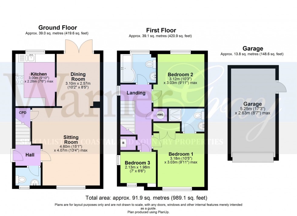 Floorplan for William Judge Close, Tenterden, TN30