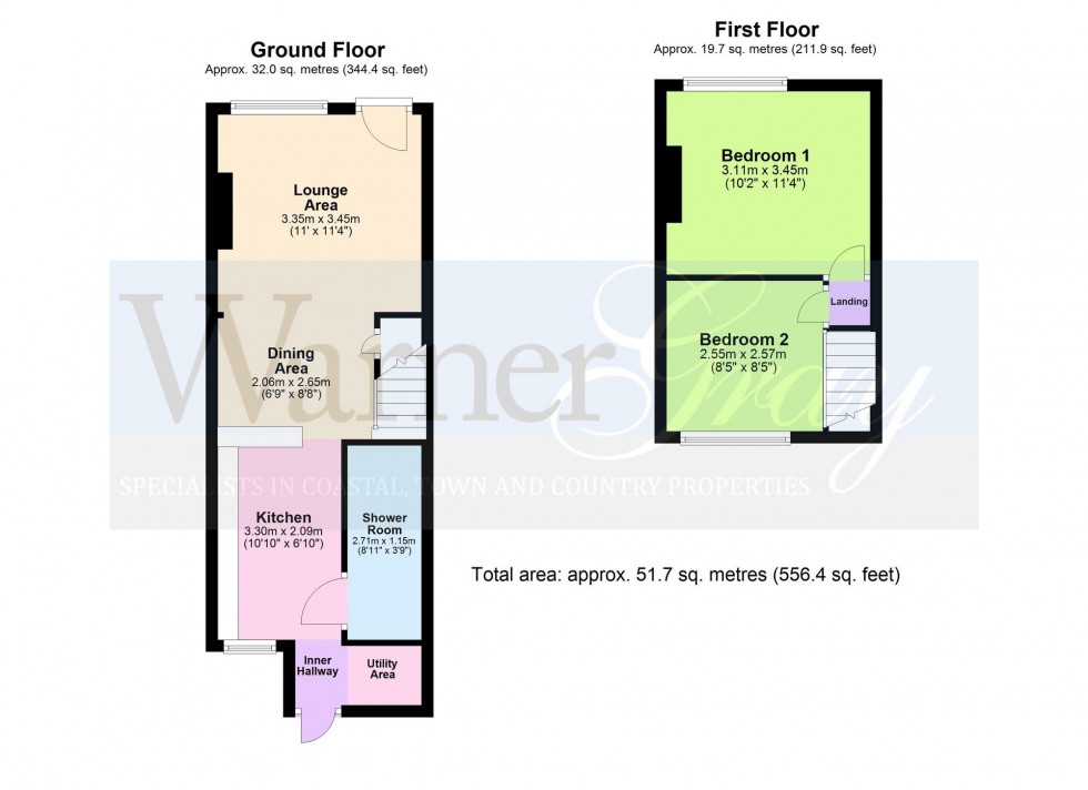Floorplan for Main Street, Peasmarsh, TN31