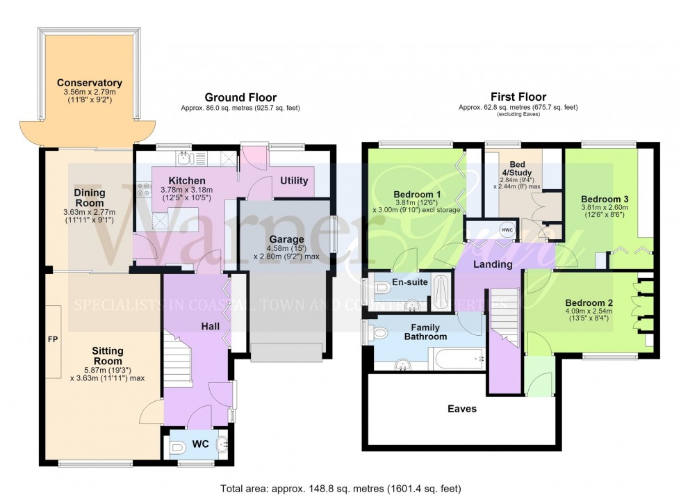 Floorplan for Beacon Walk, Tenterden, TN30