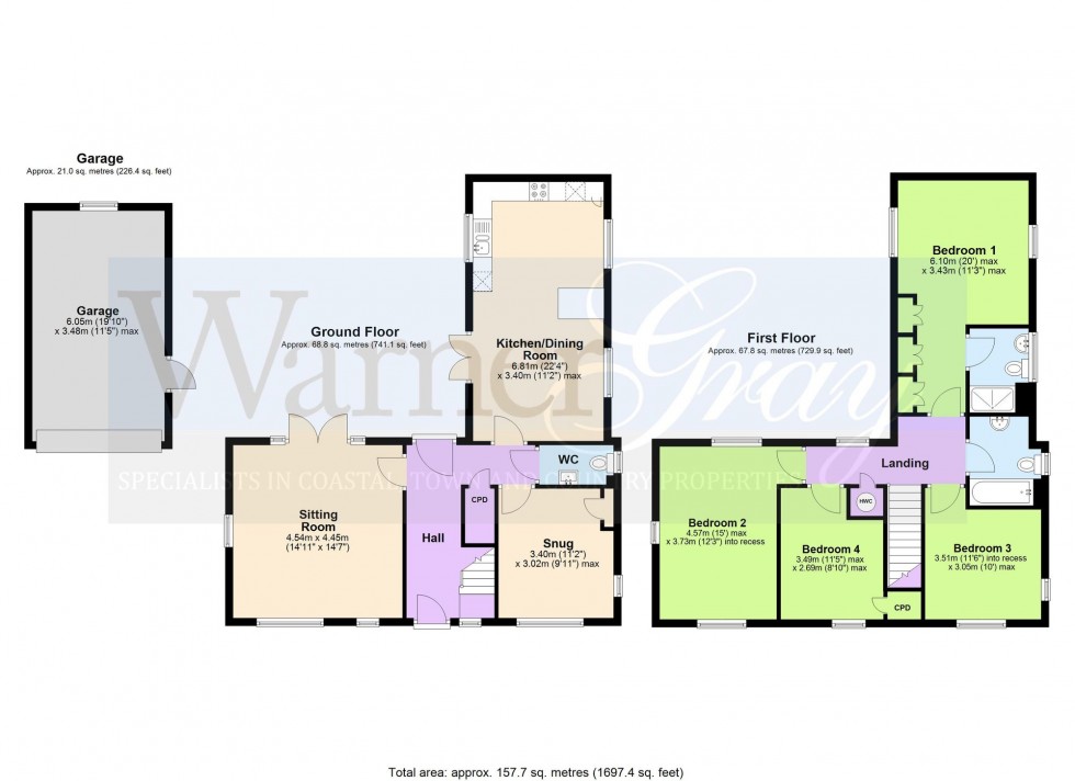 Floorplan for Halden Field, Rolvenden, TN17