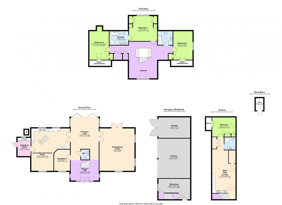 Floorplan for Snave, Ashford, TN26