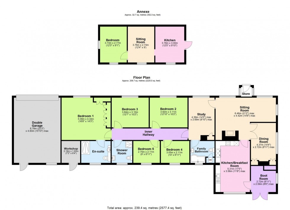 Floorplan for Woodchurch, Ashford, TN26