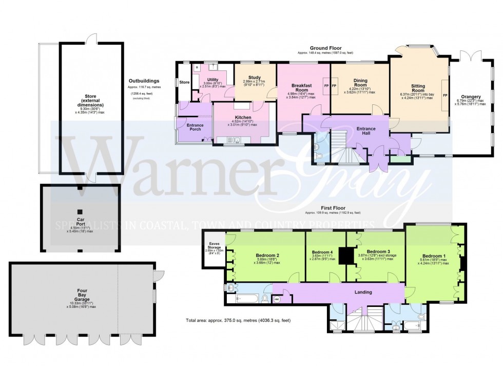 Floorplan for Cranbrook Road, Benenden, TN17