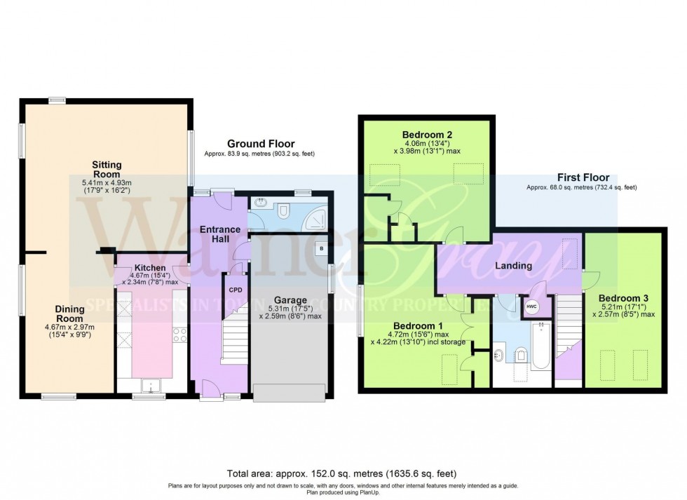 Floorplan for Rolvenden Hill, Rolvenden, TN17