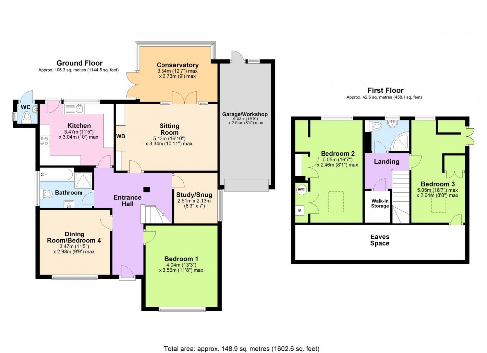 Floorplan for Ghyllside Road, Northiam, TN31