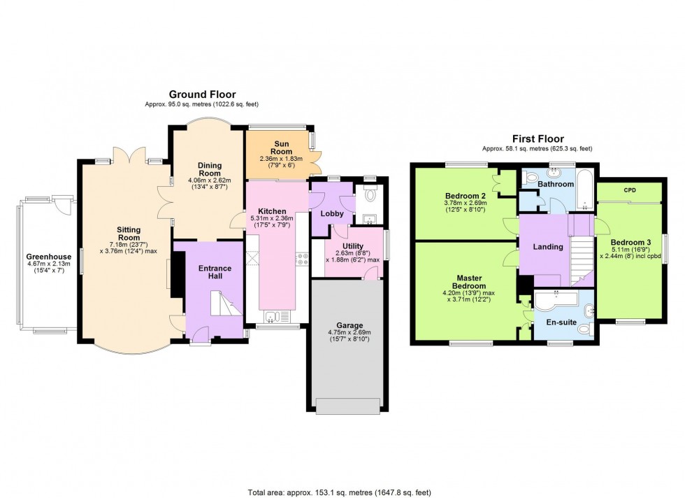 Floorplan for Southgate Road, Tenterden, TN30
