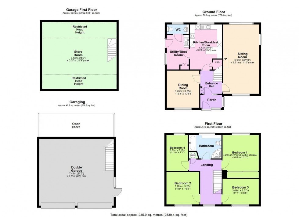 Floorplan for Bethersden, Ashford, TN26
