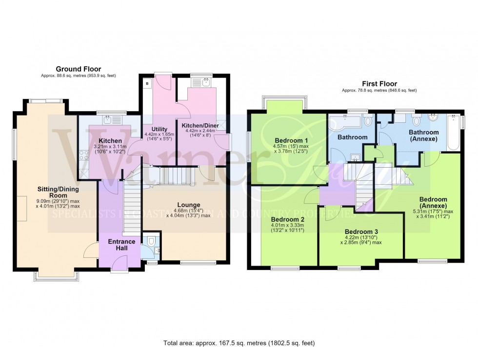 Floorplan for Heather Drive, St. Michaels, TN30