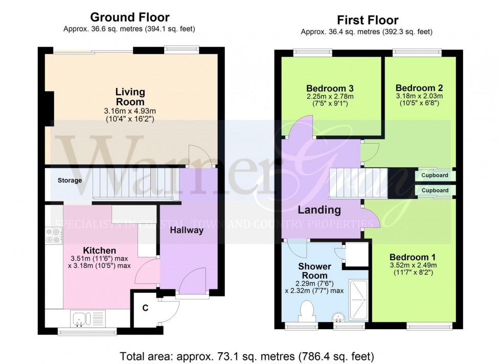 Floorplan for Bankside, Rye, TN31