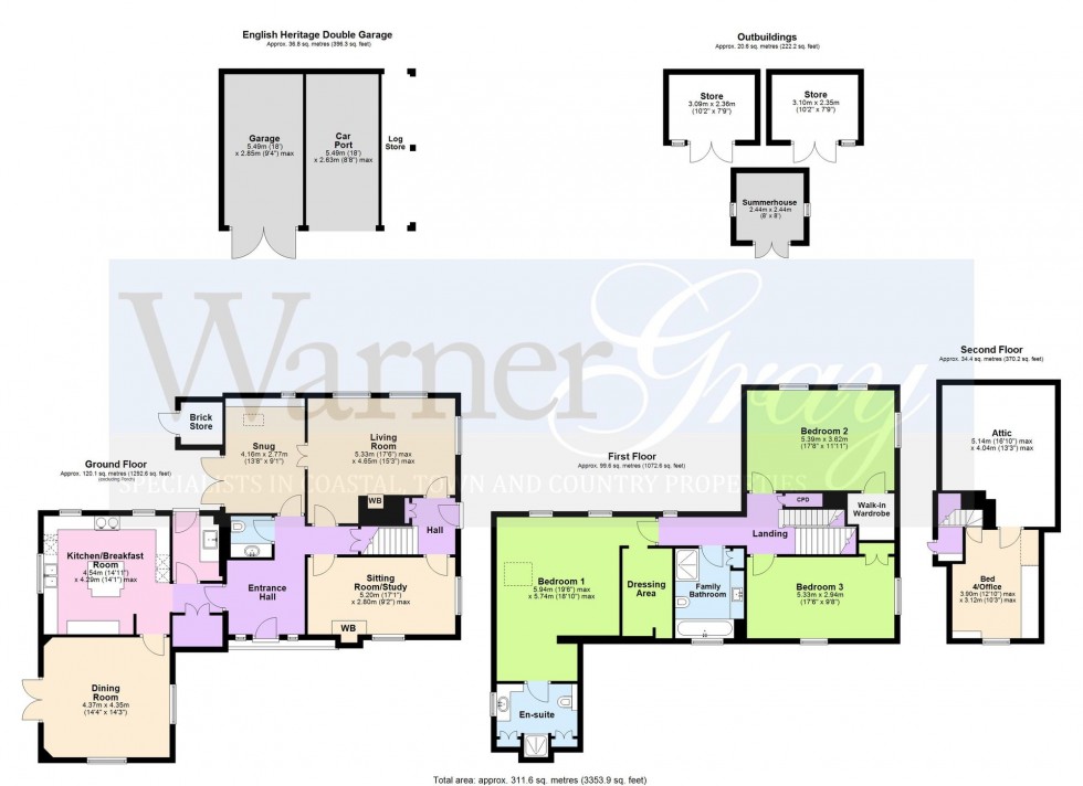 Floorplan for Golford Road, Cranbrook, TN17