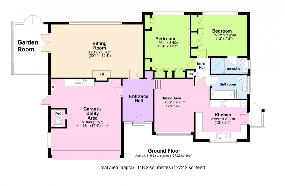 Floorplan for Cherry Orchard, Tenterden, TN30