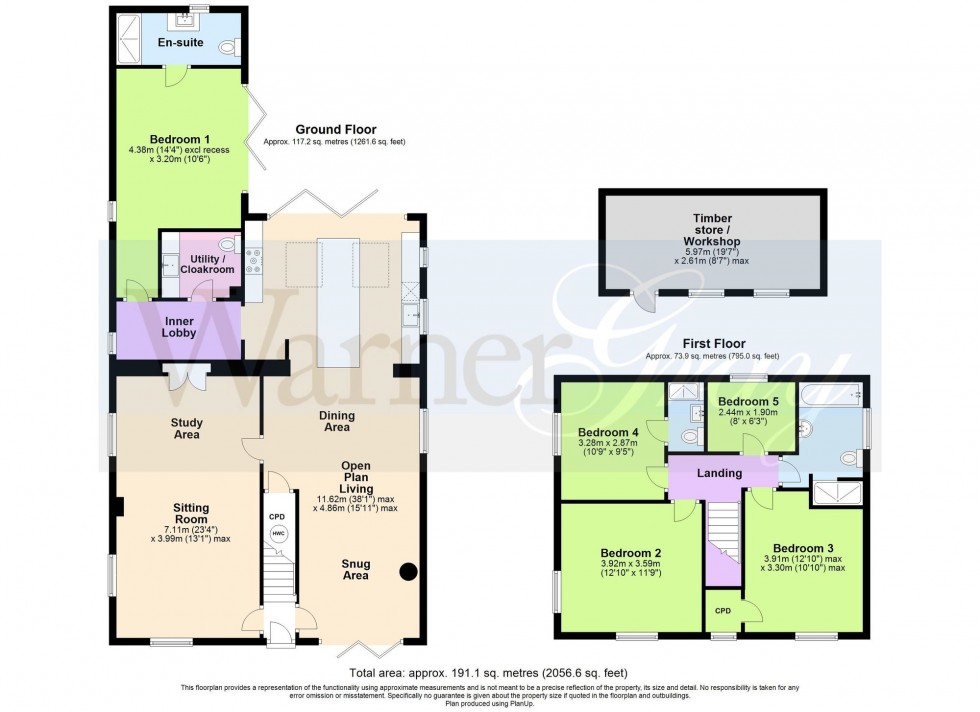 Floorplan for The Street, Shadoxhurst, TN26