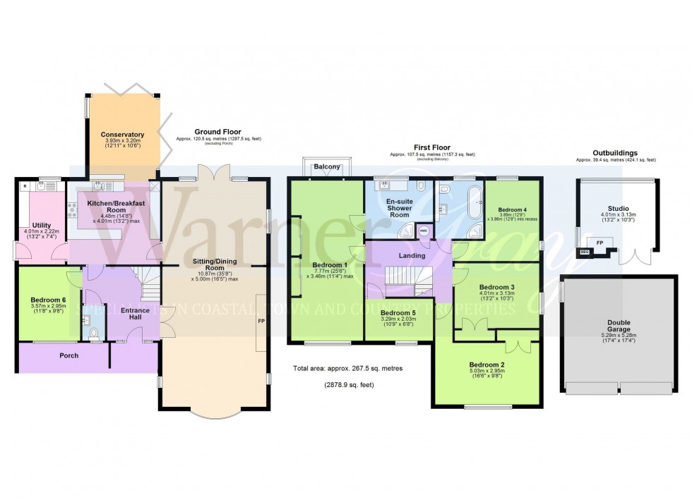 Floorplan for Chick Hill, Pett Level, TN35