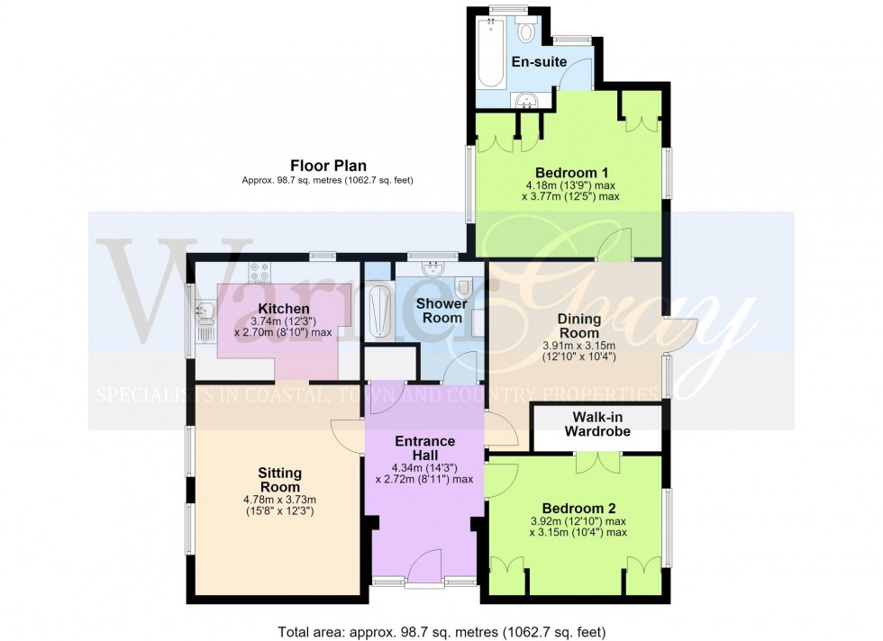 Floorplan for Six Fields Path, Tenterden, TN30