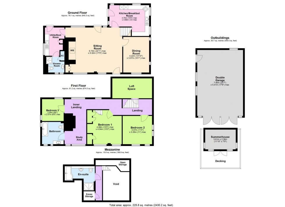 Floorplan for Bethersden Road, Smarden, TN27