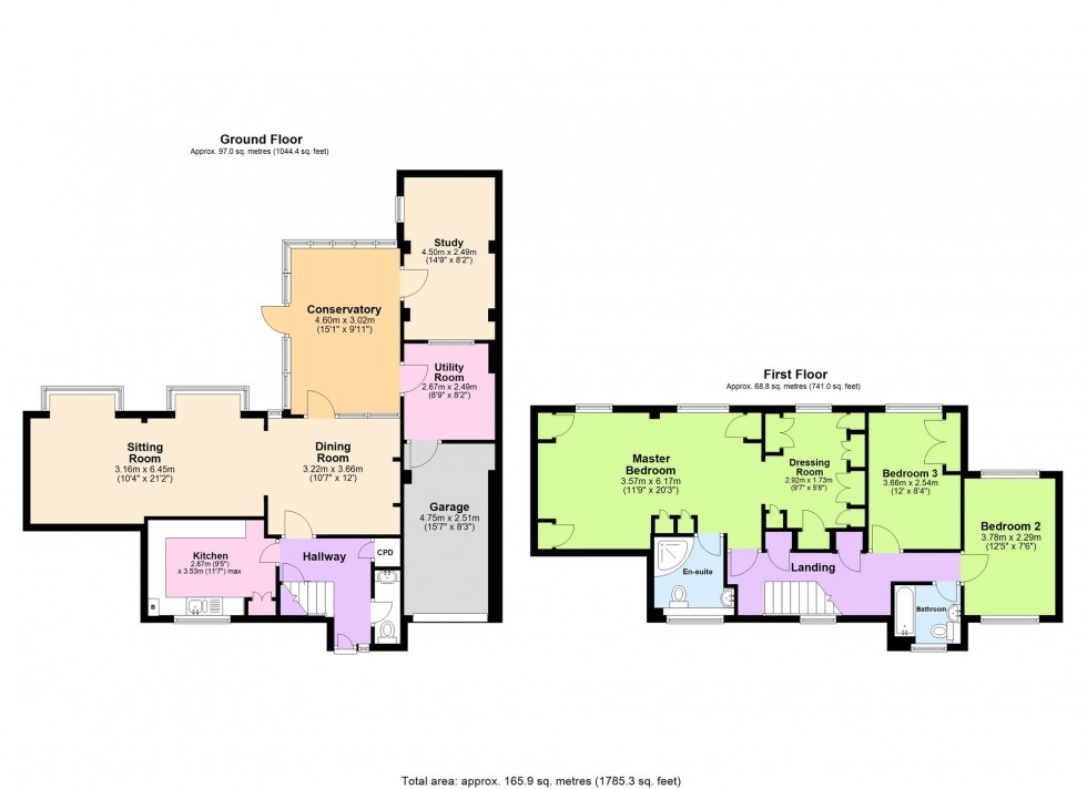 Floorplan for St. Benets Court, Tenterden, TN30