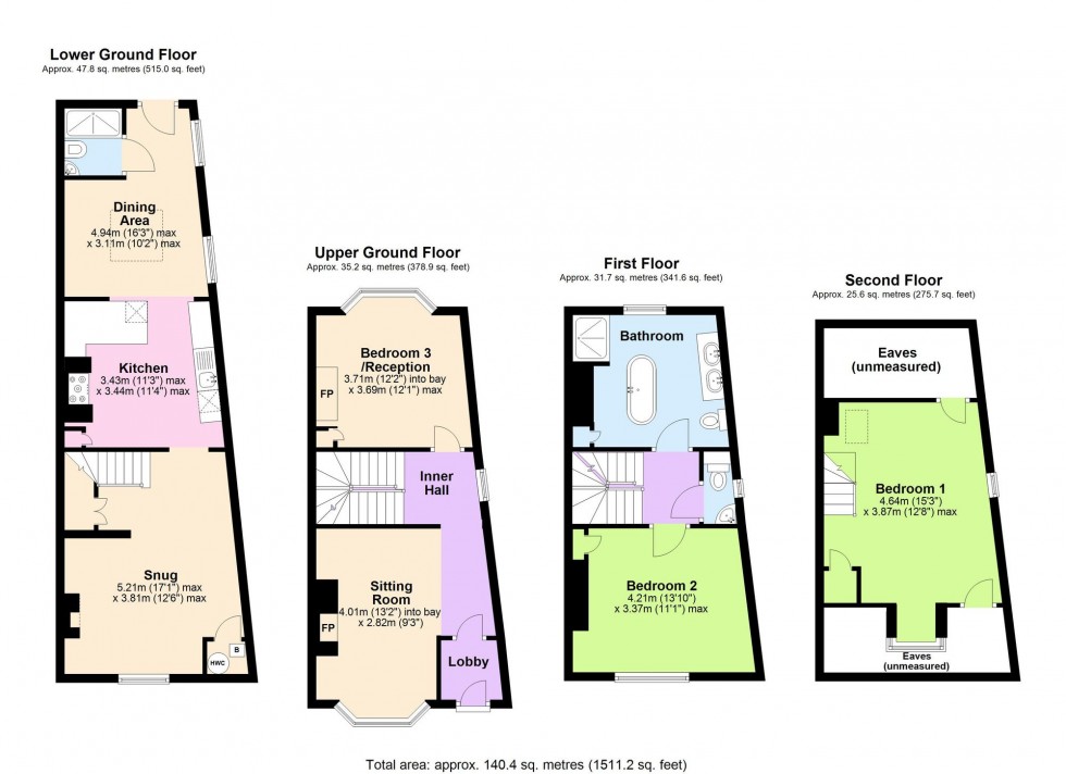 Floorplan for Military Road, Rye, TN31