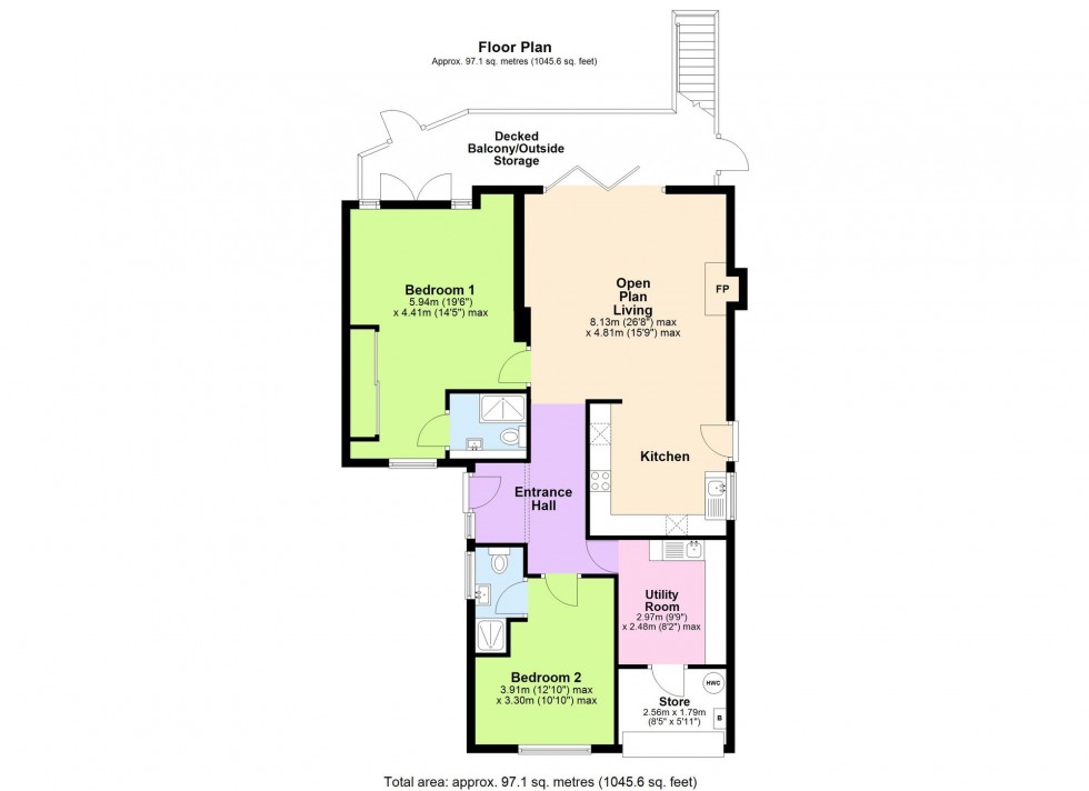 Floorplan for Haffenden Road, Tenterden, TN30