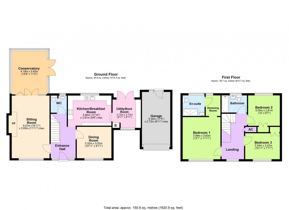 Floorplan for Fair Meadow, Rye, TN31