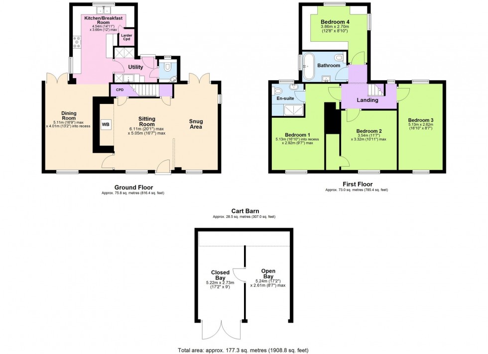Floorplan for Ashford Road, Bethersden, TN26