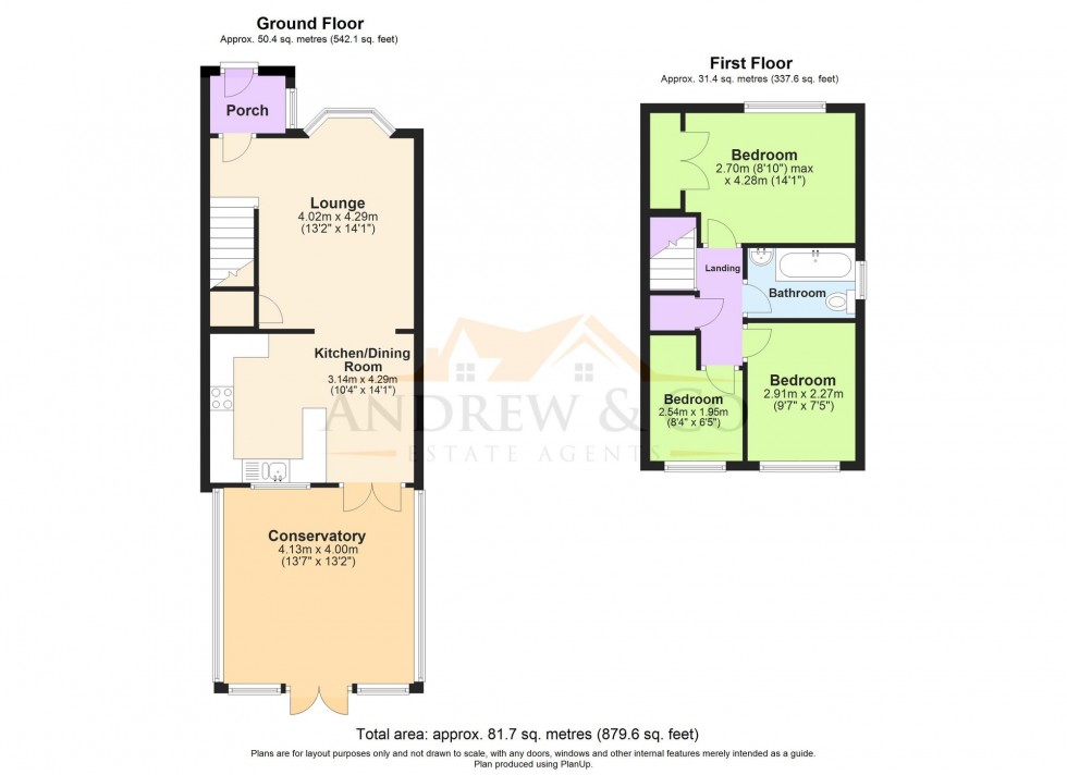 Floorplan for Manor House Drive, Kingsnorth, TN23