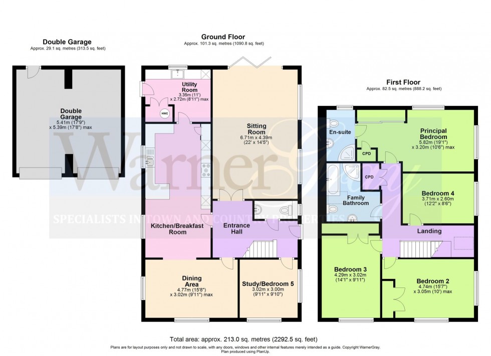 Floorplan for Old Romney, Romney Marsh, TN29