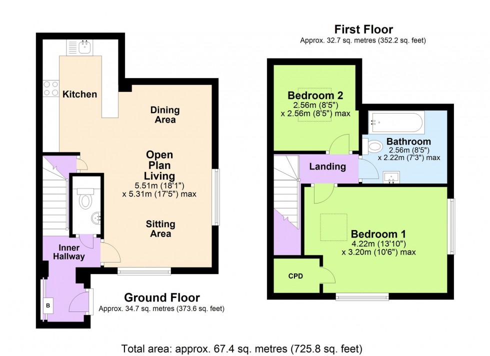Floorplan for Ashford Road, Tenterden, TN30