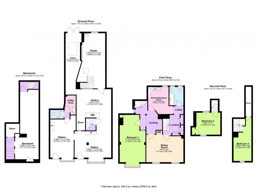 Floorplan for Lion Street, Rye, TN31