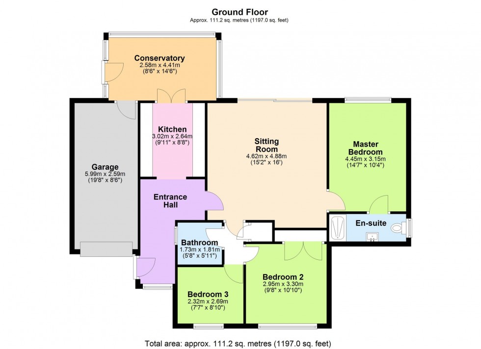 Floorplan for Haffenden Road, Tenterden, TN30