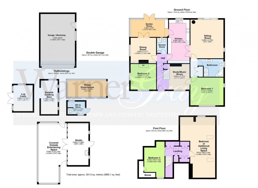 Floorplan for Ashford Road, Bethersden, TN26