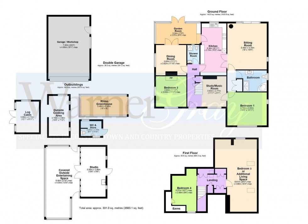 Floorplan for Ashford Road, Bethersden, TN26