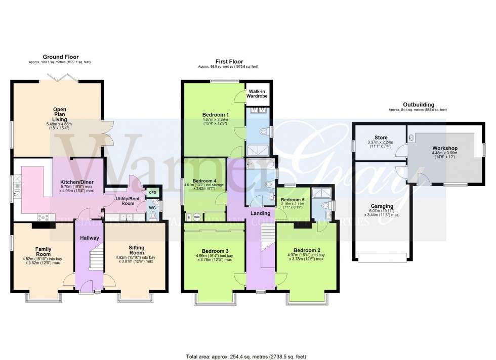 Floorplan for Appledore Road, Tenterden, TN30
