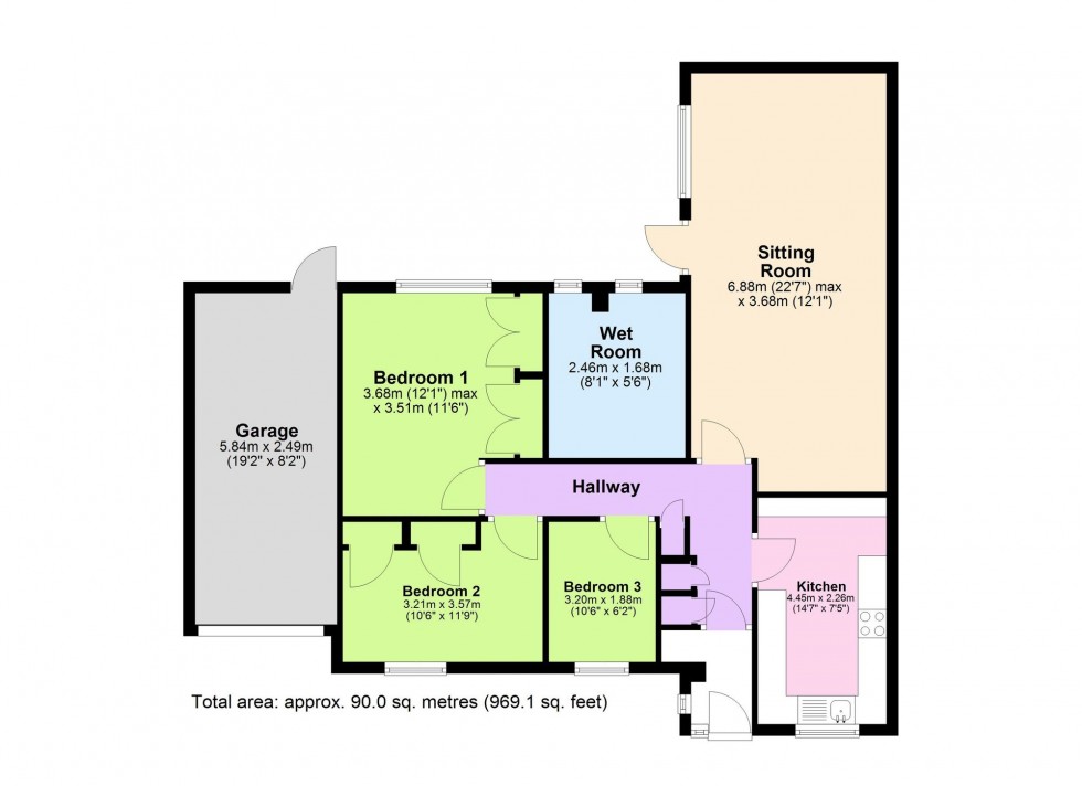 Floorplan for Rogersmead, Tenterden, TN30