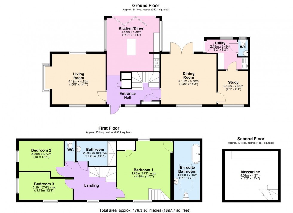 Floorplan for Marden Road, Staplehurst, TN12
