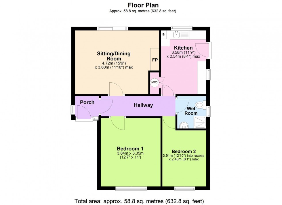 Floorplan for Springfield Avenue, St. Michaels, TN30