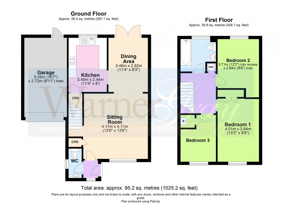 Floorplan for William Judge Close, Tenterden, TN30