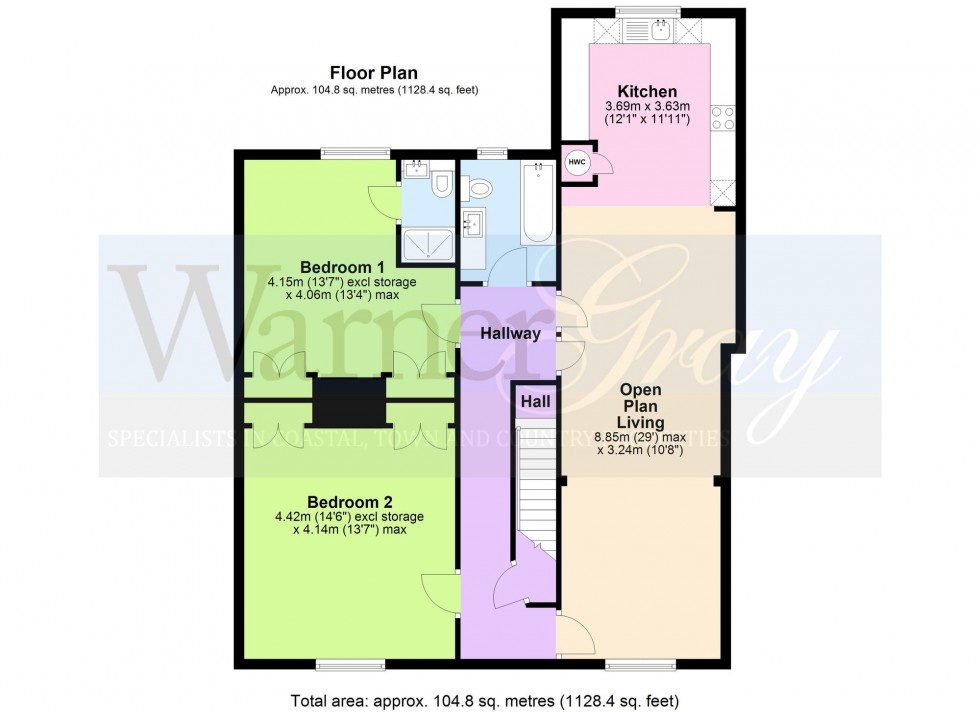 Floorplan for High Street, Rye, TN31