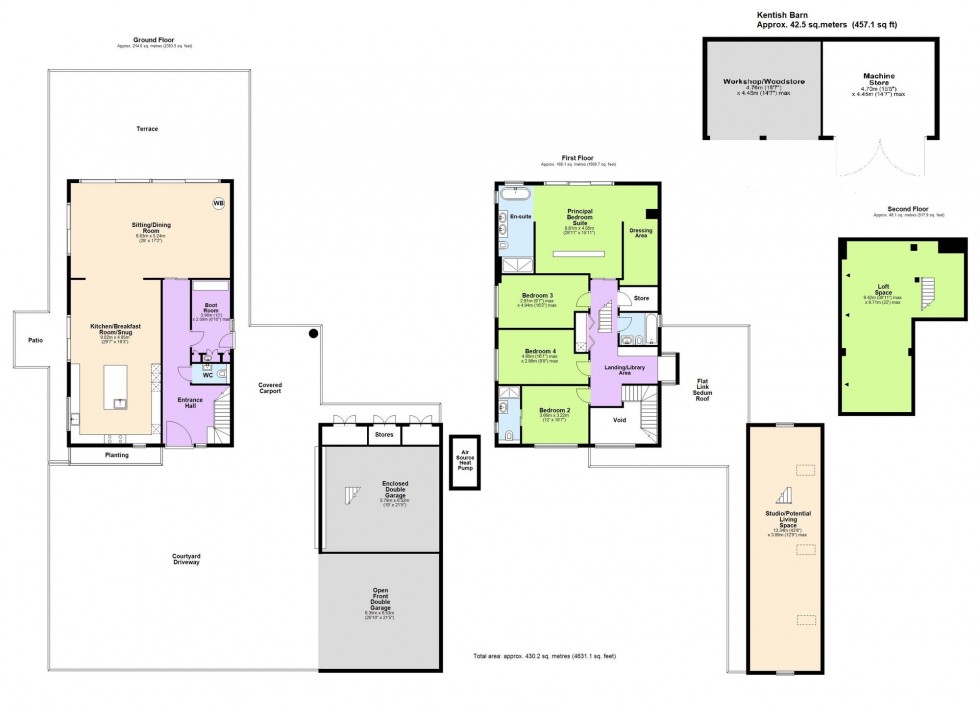 Floorplan for Brook Street, Woodchurch, TN26