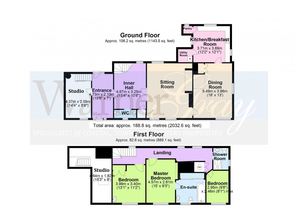 Floorplan for High Street, Rolvenden, TN17