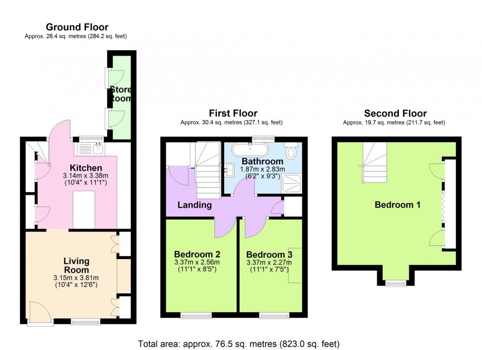 Floorplan for Silver Hill, Tenterden, TN30