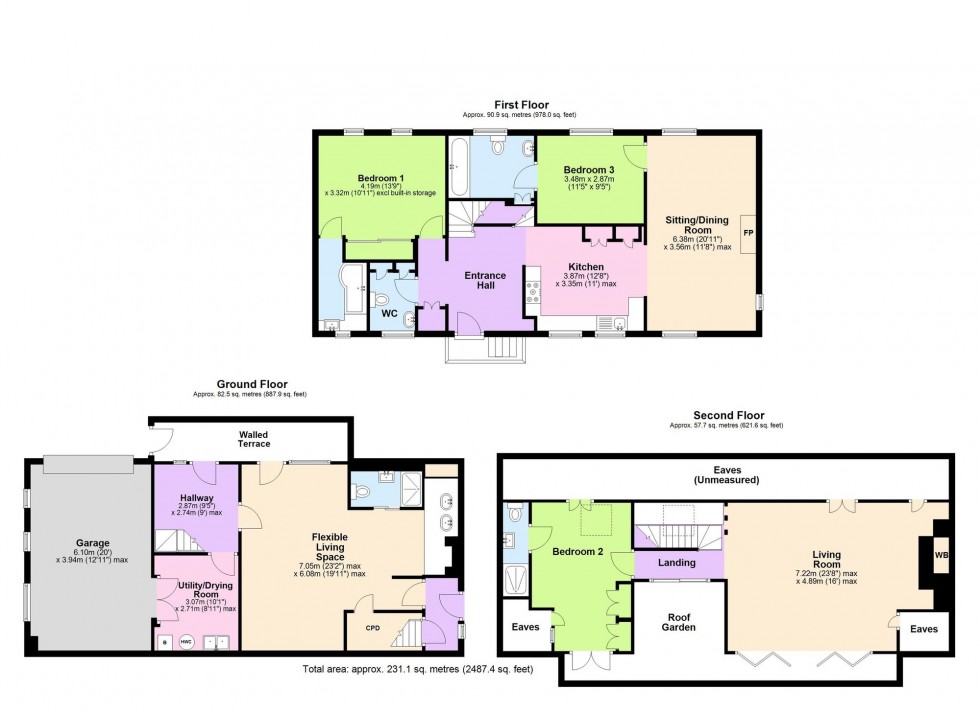 Floorplan for Rock Channel, Rye, TN31