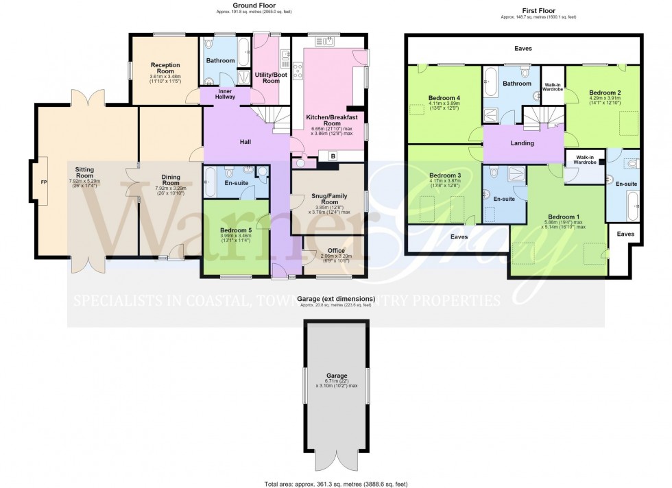 Floorplan for Sissinghurst Road, Biddenden, TN27