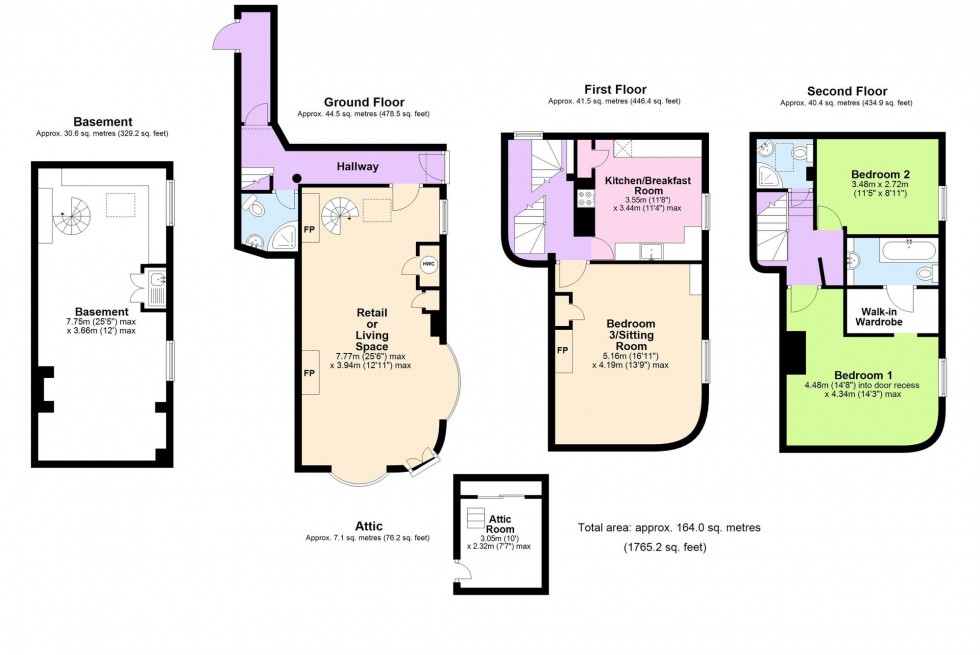 Floorplan for West Street, Rye, TN31