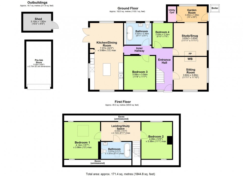 Floorplan for Station Road, Winchelsea, TN36