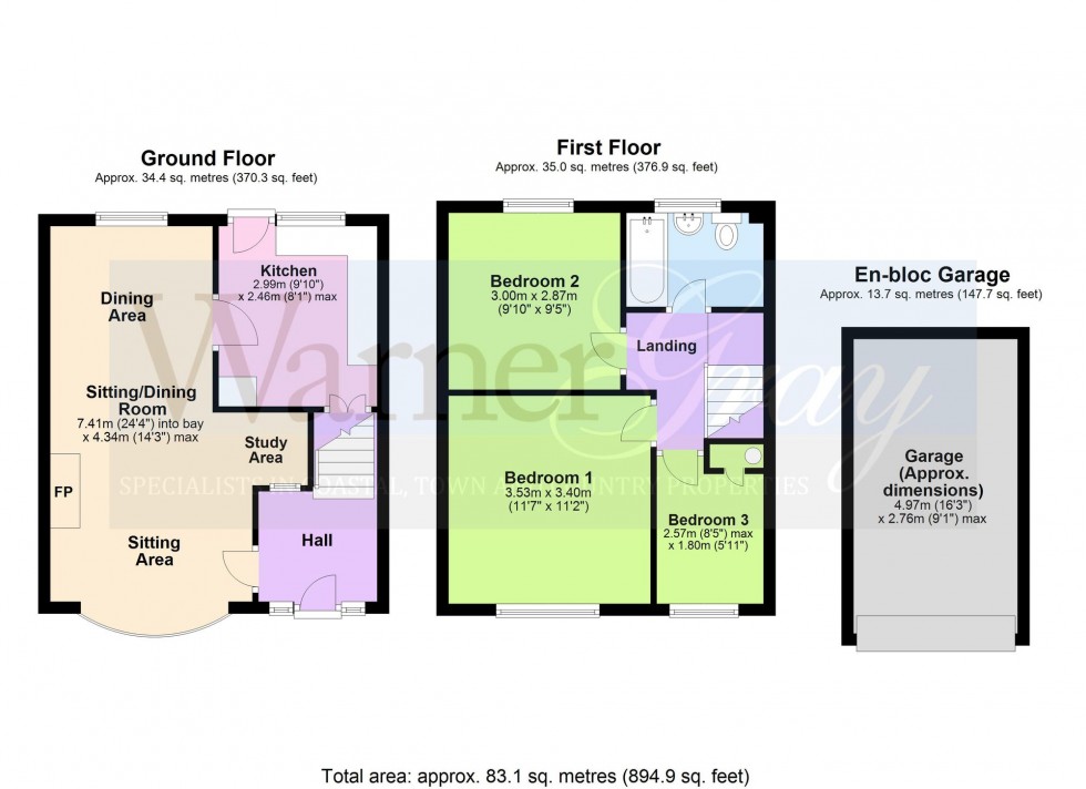 Floorplan for North Salts, Rye, TN31