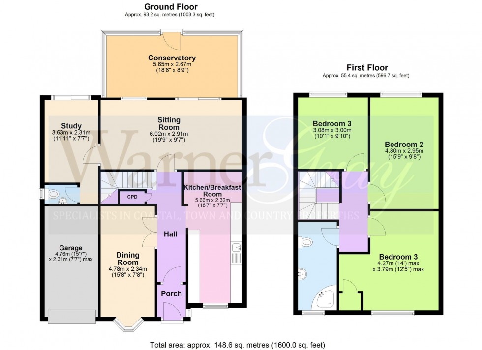 Floorplan for Lydd Road, Camber, TN31